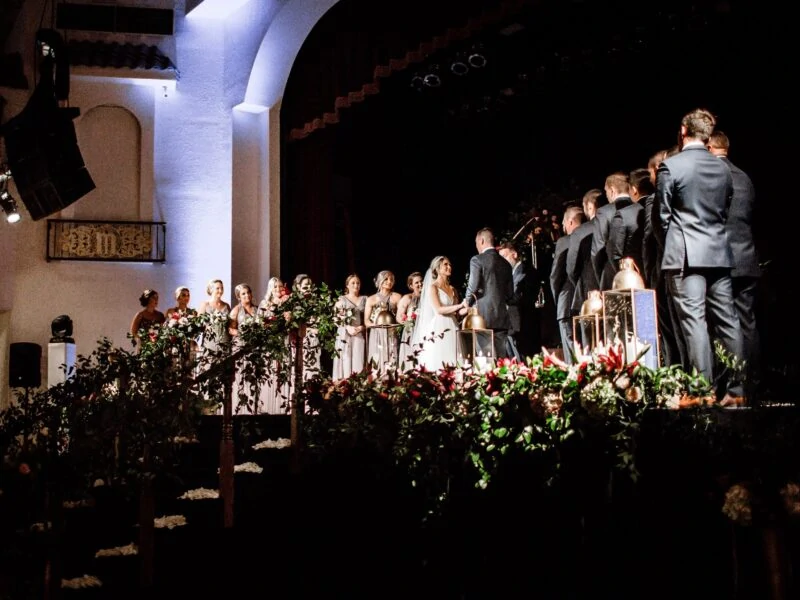 Large Wedding Kansas City Madrid Theatre