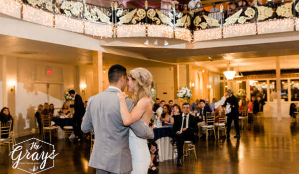 First Dance at Wedding at Madrid Theatre