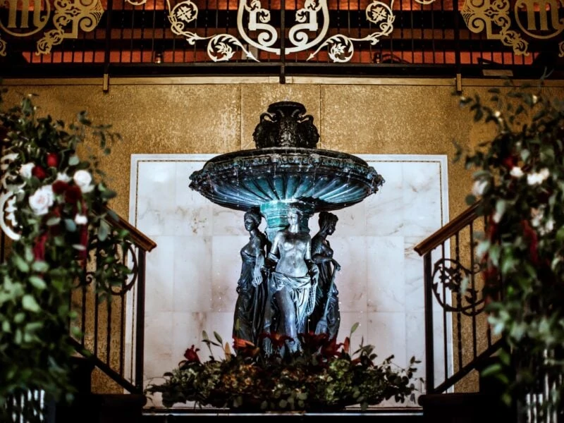 Running Fountain at Madrid Theatre