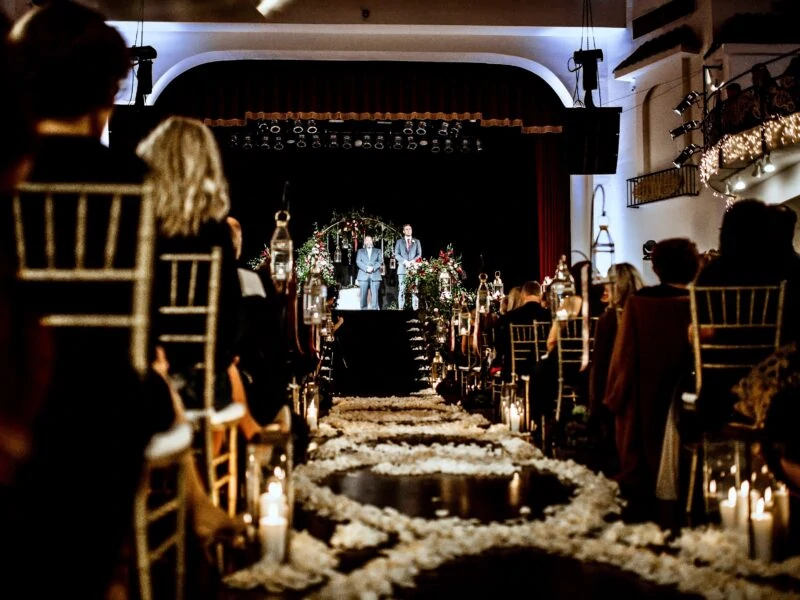 Wedding Ailse at Madrid Theatre