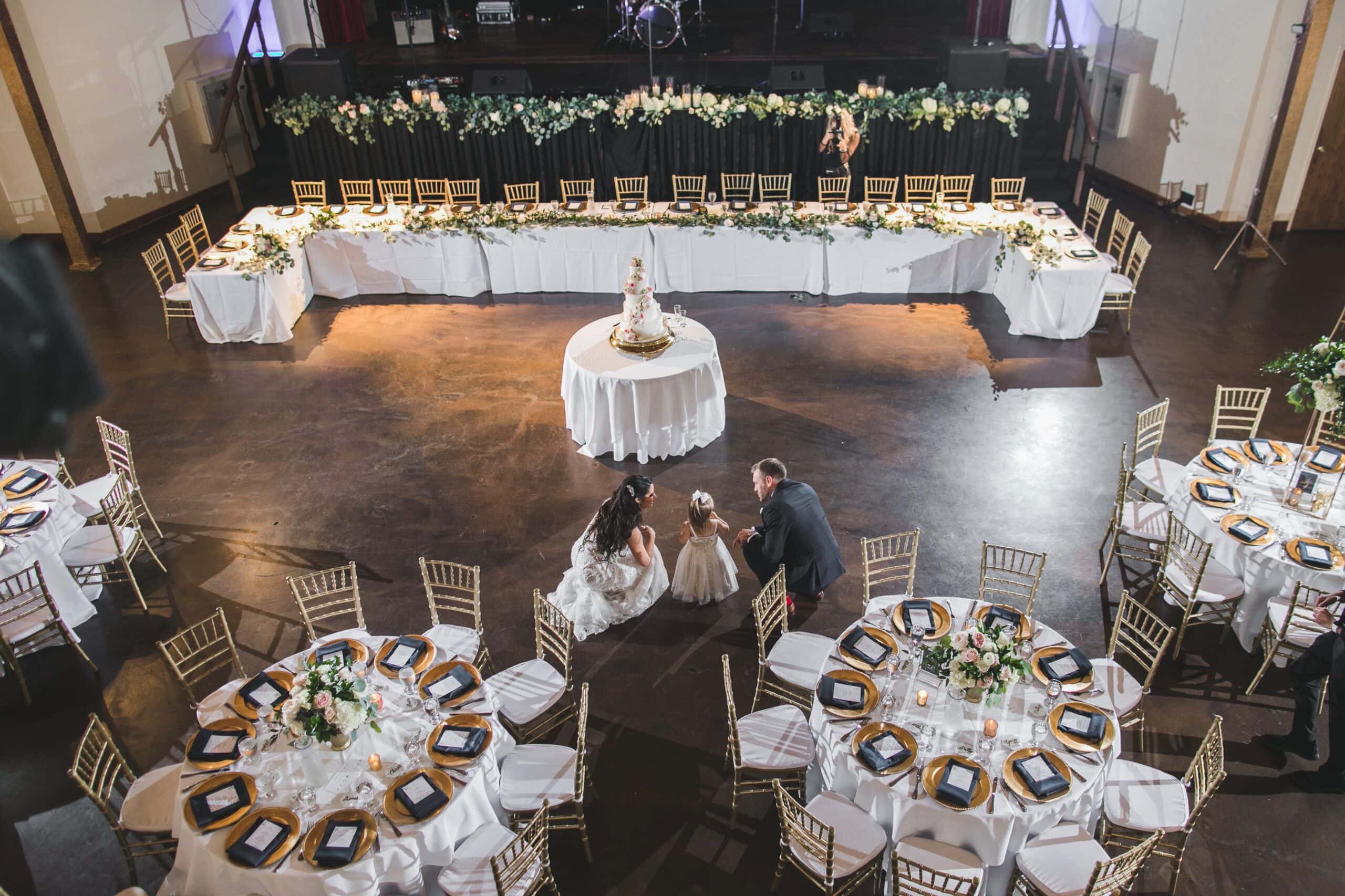 REception Setup - Madrid Theatre
